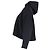 Sudadera corta Acne Studios en algodón negro - vista 2