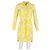 Abito camicia stampato Vera in seta gialla di Diane Von Furstenberg - vista 4