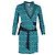 Vestido Tessa Wrap en seda turquesa de Diane Von Furstenberg