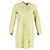 Abito camicia floreale Diane von Furstenberg in cotone giallo