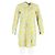 Abito camicia floreale Diane von Furstenberg in cotone giallo - vista 4