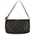 Louis Vuitton Pochette Accessoire Brown Cloth  ref.1969828