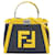 Fendi Peekaboo Navy blue Denim  ref.1970079