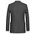 DIOR Graue Karomuster Doppelreiher Jacke Ton-in-Ton Neuzustand 52 Anthrazitgrau - Ansicht 2
