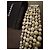 Bracciale Chanel Sei File di Perle Bianco Beige Bianco sporco - vista 6