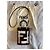 Bolsa Fendi Sunshine mini marrom de pele - vista 3
