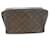 Louis Vuitton Necessaire 28 Monogram - Anos 80 / 3 Marrom Couro  ref.1970397