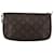 Pochette Accessoire Louis Vuitton Marrom Lona  ref.1970428