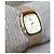Autre Marque Retro-Quarz-Uhr Buren Ref. BU-9001M Schweizer Uhrwerk Golden - Ansicht 10