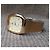 Autre Marque Retro-Quarz-Uhr Buren Ref. BU-9001M Schweizer Uhrwerk Golden - Ansicht 12