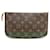 Pochette Accessoire Louis Vuitton Marrom Lona  ref.1970628