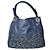 Borsa a spalla Ermanno Scervino blu in pelle vegana