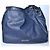 Borsa a spalla Ermanno Scervino blu in pelle vegana - vista 3