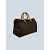 Bolsa de mão Louis Vuitton Speedy 35 em lona Monogram. Castanho escuro - vista 2