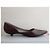 Charles Jourdan Leder Mini Absatzschuhe Schokolade - Ansicht 4