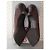 Charles Jourdan Leder Mini Absatzschuhe Schokolade - Ansicht 7