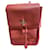 Céline Backpack  Modell Leder Koralle