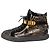 Sneakers stampate in pelle di serpente Giuseppe Zanotti Nero - vista 6