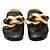Mule in pelle JW Anderson Nero - vista 4