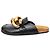 Mule in pelle JW Anderson Nero - vista 5