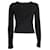 Versace Black Animalier Pullover - 2000er Jahre Schwarz  - Ansicht 1