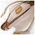 Gucci Borsa a spalla Micro GG Supreme in PVC beige e oro 007 904 0095 Auth bs21045 D'oro - vista 10