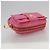 Pochette PRADA Nylon Rosa Oro Rosa Auth 108723 D'oro - vista 5