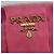 Pochette PRADA Nylon Rosa Oro Rosa Auth 108723 D'oro - vista 8