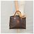 Céline Borsa a mano in tela Macadam CELINE in pelle PVC marrone oro Auth yk16623 D'oro - vista 14