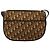 Borsa a spalla in tela Trotter Christian Dior marrone Auth 108645 - vista 2