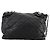 Autre Marque Borsa a mano in pelle Stella MacCartney con catena 2 in 1 nera argento autentica mr934 Nero - vista 2