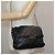 Autre Marque Borsa a mano in pelle Stella MacCartney con catena 2 in 1 nera argento autentica mr934 Nero - vista 29