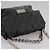 Autre Marque Borsa a mano in pelle Stella MacCartney con catena 2 in 1 nera argento autentica mr934 Nero - vista 8