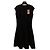 Vestido Alaïa de algodón negro