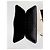 Lunettes de soleil Balenciaga Dynasty rectangulaires noir blanc doré - vue 4