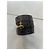 Bracciale Manchette Chanel Pelle Nera Nero - vista 3