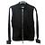 Karl Lagerfeld Giacca bomber zip nera e bianca Nero Bianco