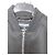 Karl Lagerfeld Giacca bomber zip nera e bianca Nero Bianco - vista 4