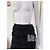 Chanel Exquisite schwarze Tweed-Rock mit Band 46 FR - Ansicht 5