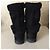 Stivali Louis Vuitton in pelle e pelliccia neri Nero - vista 11