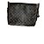 Borsa Messenger Louis Vuitton in Pelle Marrone Scuro