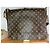 Borsa Messenger Louis Vuitton in Pelle Marrone Scuro - vista 15
