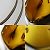 Borsa a Spalla Fendi Peekaboo Giallo - vista 9