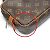 Borsa a Spalla Monogram Louis Vuitton Marrone Monogramma - vista 10