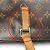 Borsa Tote Monogram Louis Vuitton Marrone Monogramma - vista 15