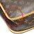 Bolso de Hombro Monograma Louis Vuitton Castaño - vista 8