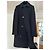 Balenciaga Kleiner Mantel oder Matrosenjacke Schwarz - Ansicht 3