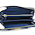 Prada Blaues Leder Langwallet - Ansicht 3