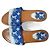 Sandali mule monogramma blu Louis Vuitton, infradito taglia 38 Multicolore