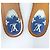Sandali mule monogramma blu Louis Vuitton, infradito taglia 38 Multicolore - vista 3